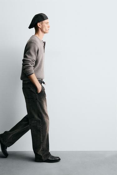 JEAN WIDE FIT - Charbon de Zara - Image 5