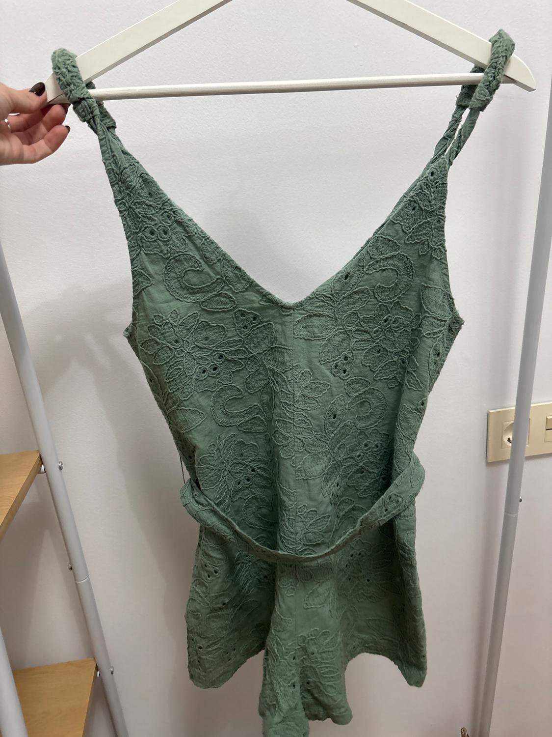 PLAYSUIT WITH CUTWORK EMBROIDERY - Image 2