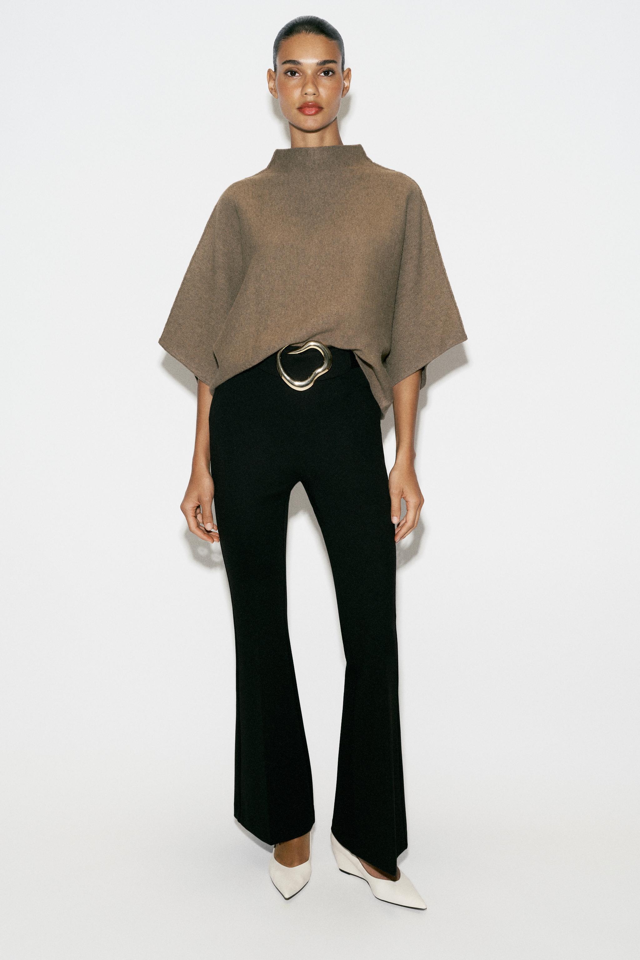 WIDE SLEEVE KNIT SWEATER
