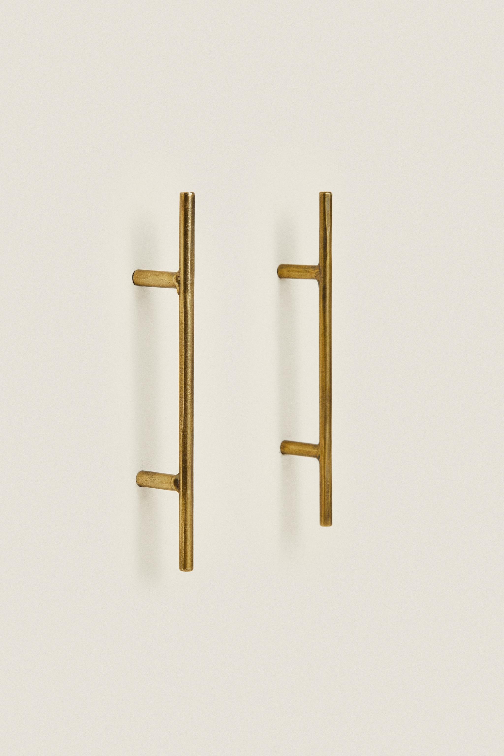 GOLDEN METAL HANDLES PACK (PACK OF 2)