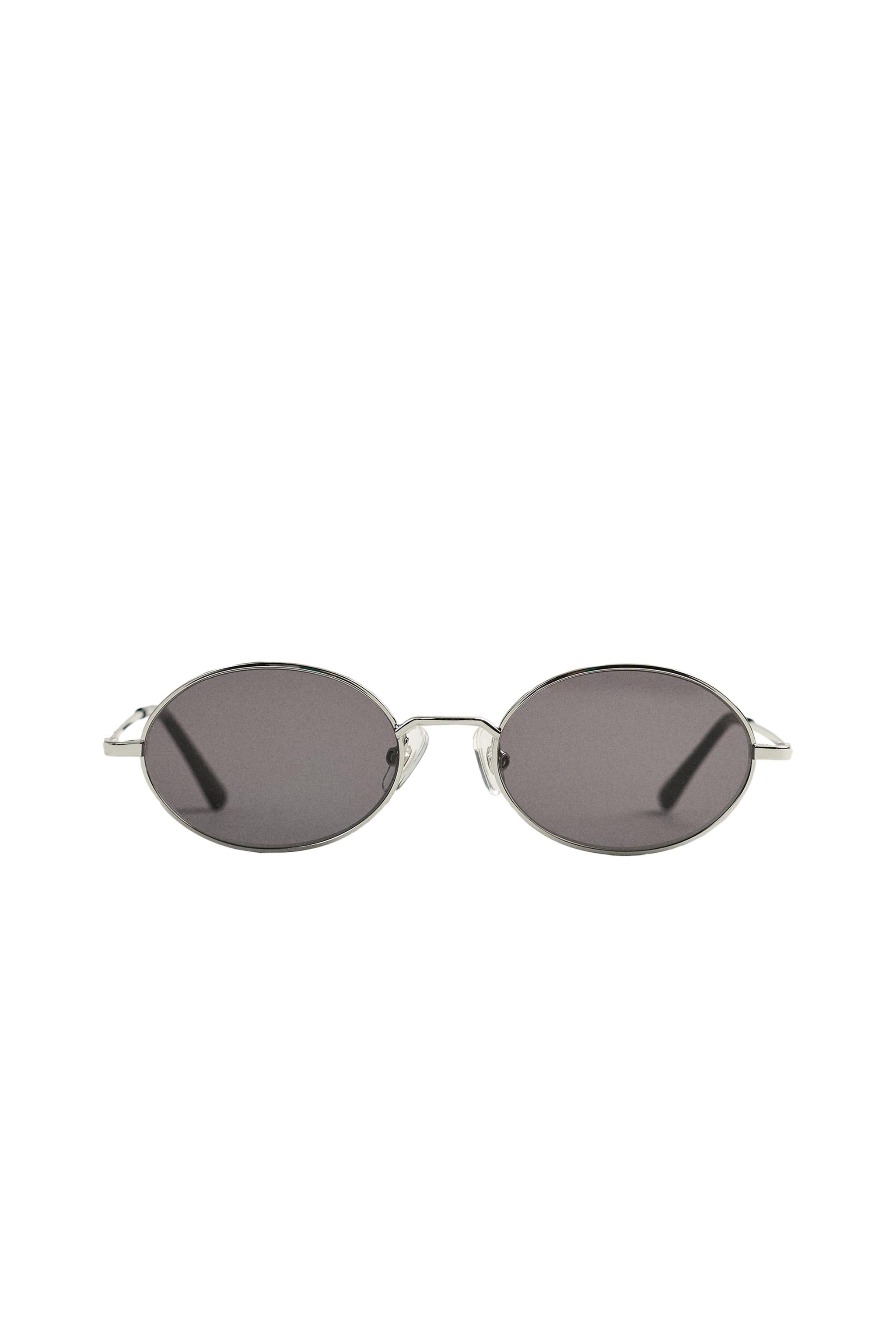 ラウンドサングラス - シルバー | ZARA Japan / 日本