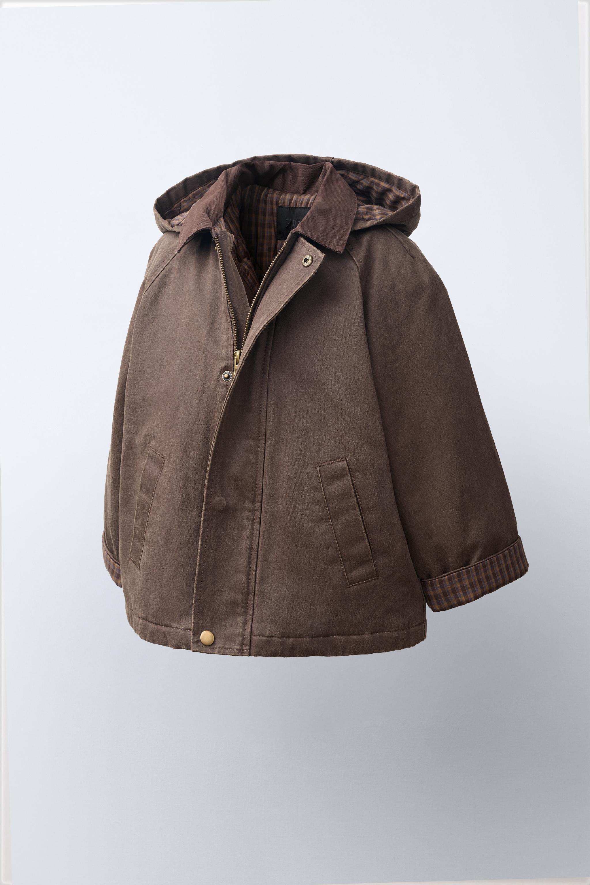 WAXED HOODIE JACKET