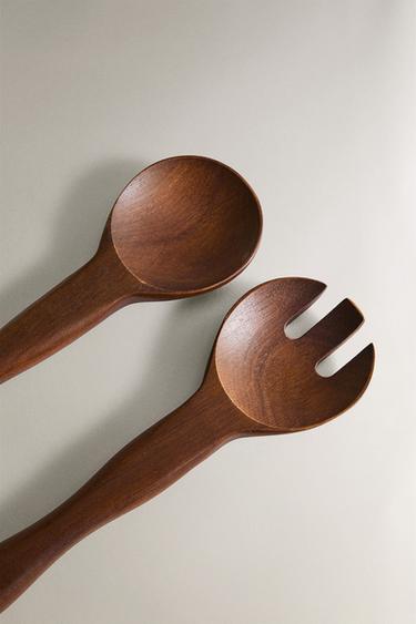 WAVY SERVERS (SET OF 2) - Brown by Zara - Image 2