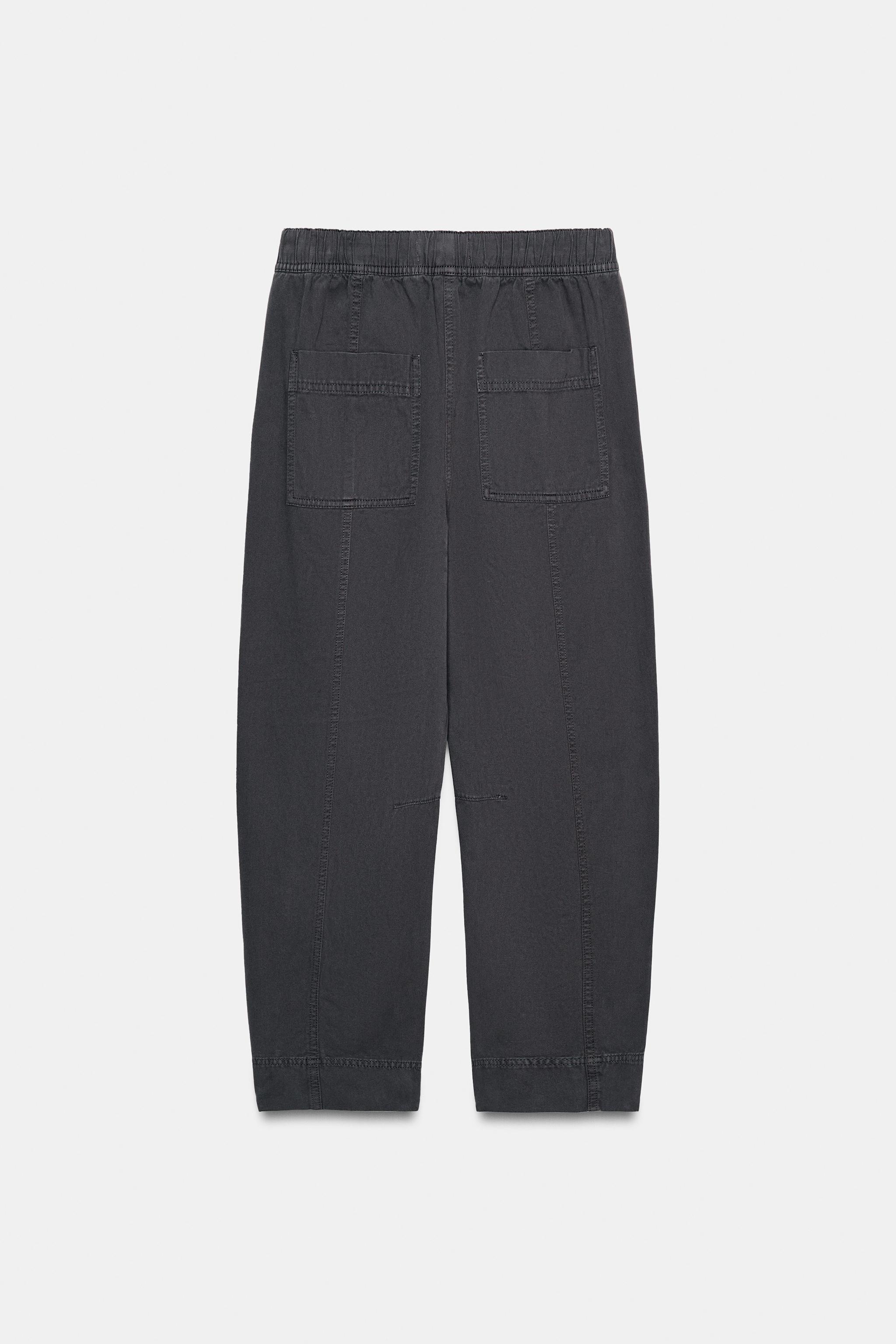 LASTİKLİ BEL PANTOLON - Görsel 9
