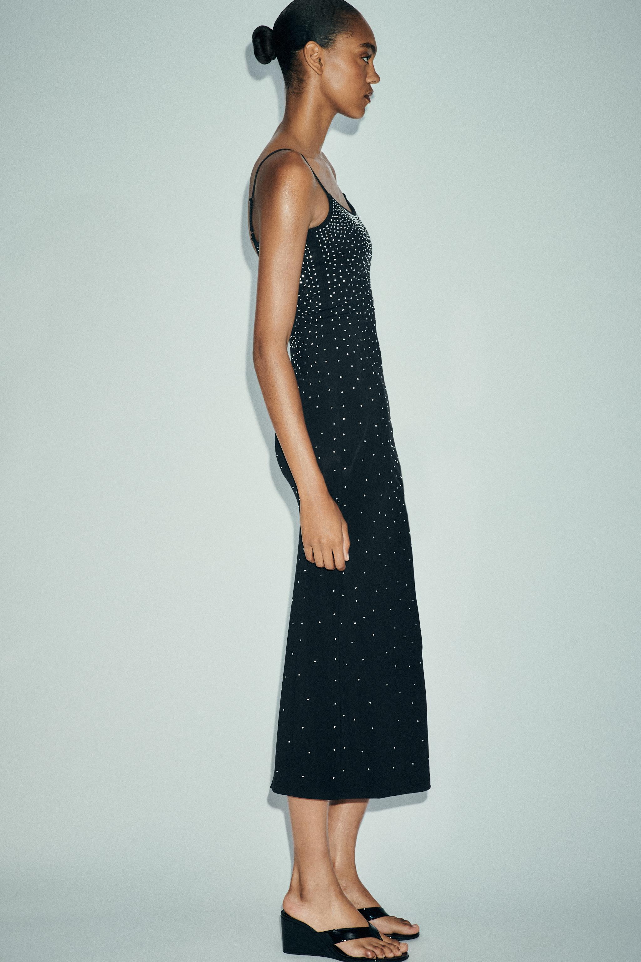 STRASS POLYAMIDE DRESS