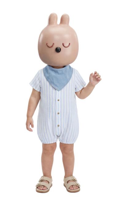 КОМБІНОВАНІ ПОВЗУНКИ В СМУЖКУ - Синюватий Zara