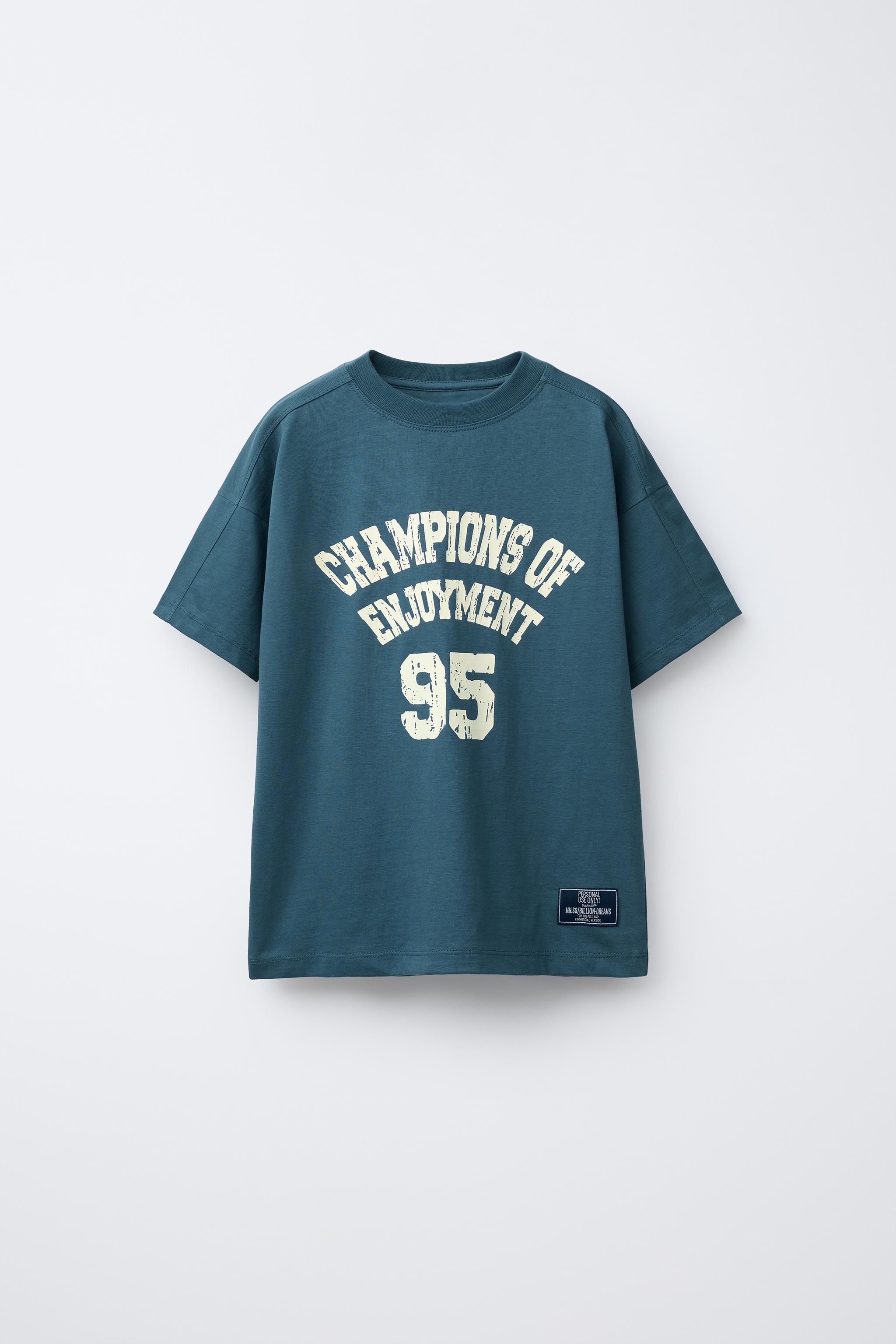 ENSEMBLE T-SHIRT ET BERMUDA À INSCRIPTION IMPRIMÉE
