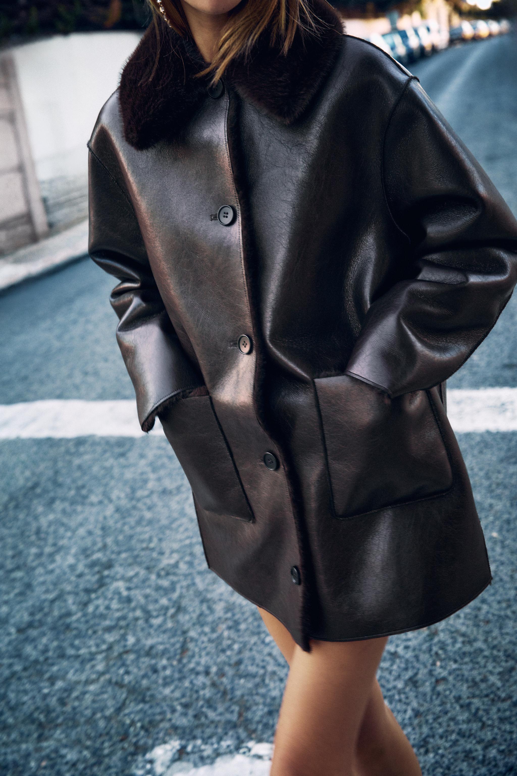 REVERSIBLE DOUBLE-FACED COAT
