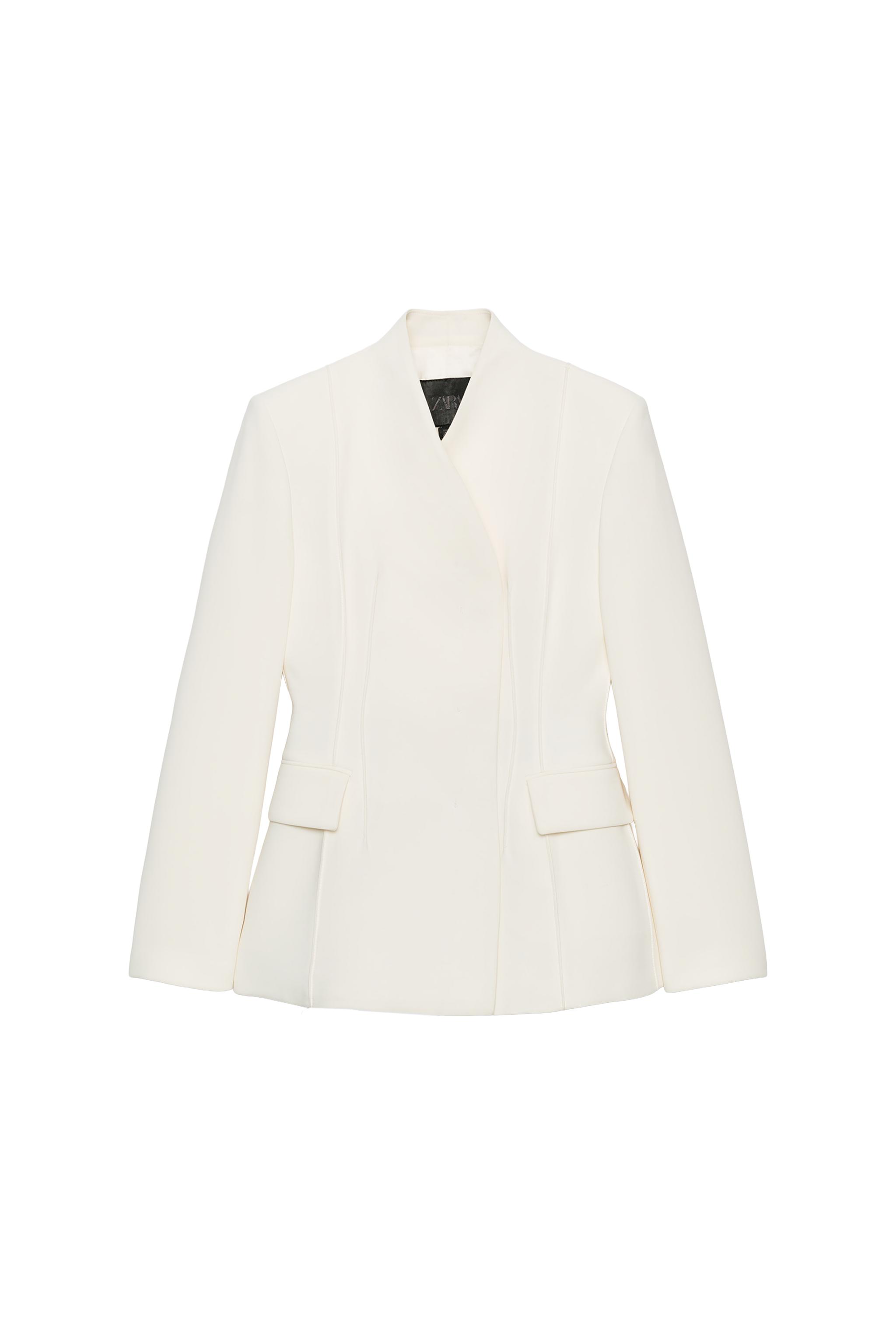 ZW COLLECTION フィットブレザー - エクリュ | ZARA Japan / 日本