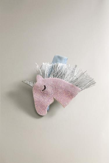 KIDS' PONY AND STARS CLIP (SET OF 2) - Multicoloured by Zara - Image 1