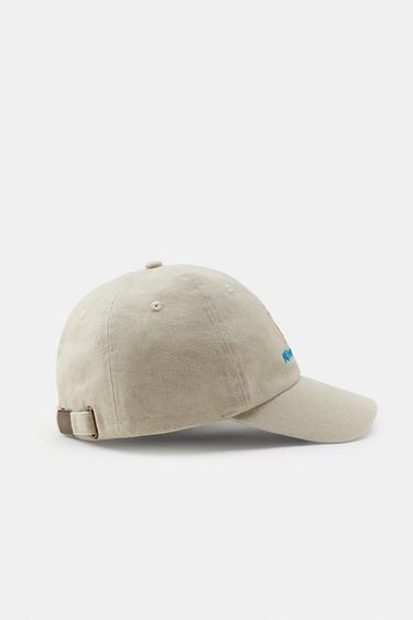CASQUETTE SERGÉ BRODERIES CHAT - Pierre de Zara - Image 3