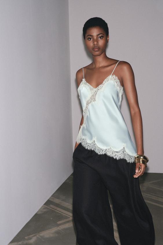 PANTALON LIN VOLUME ZW COLLECTION