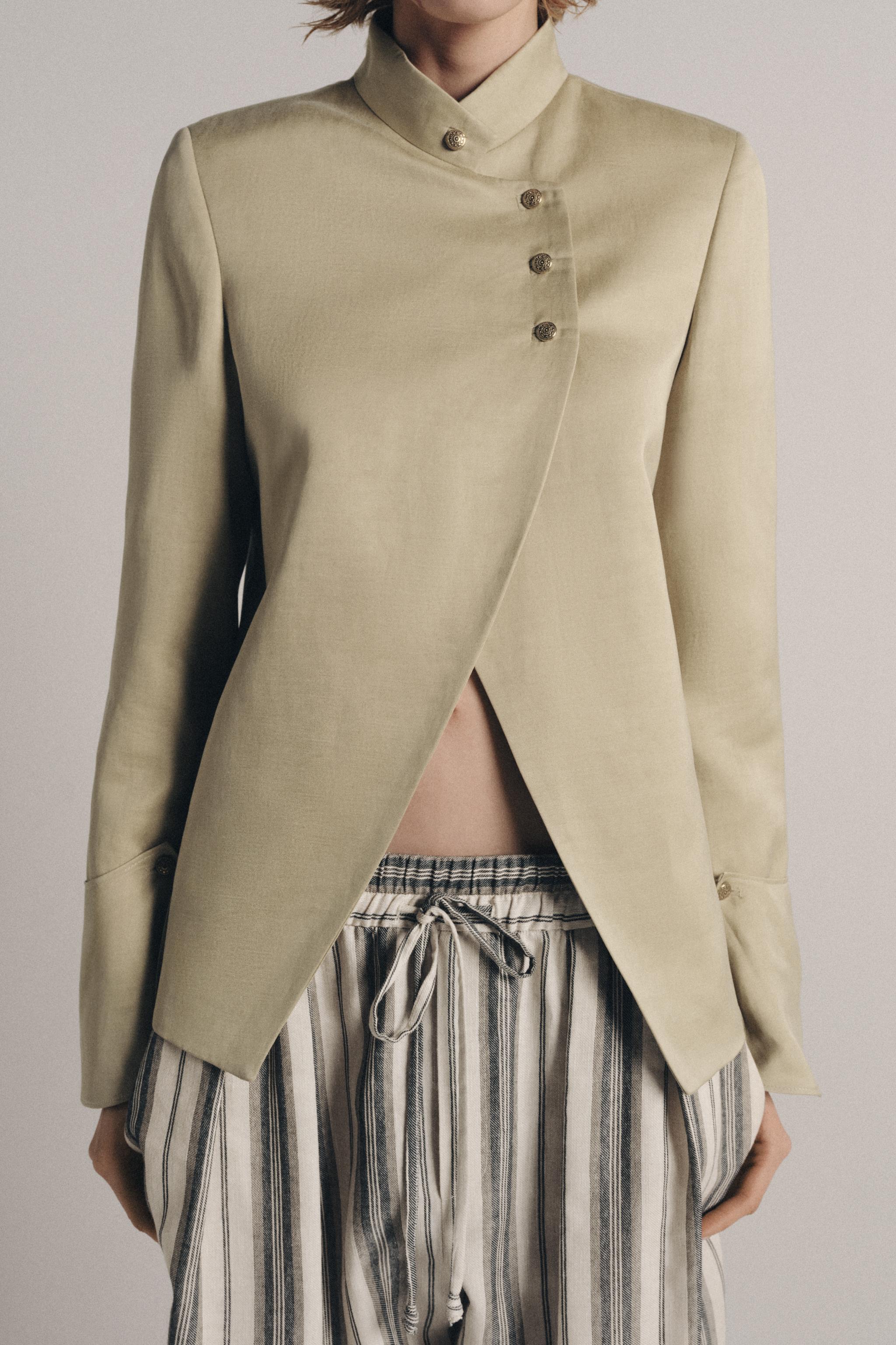 ZW COLLECTION LIMITED EDITION RUFFLED BLAZER