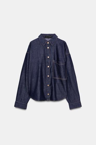 ДЪНКОВА РИЗА Z1975 OVERSIZE - Син от Zara