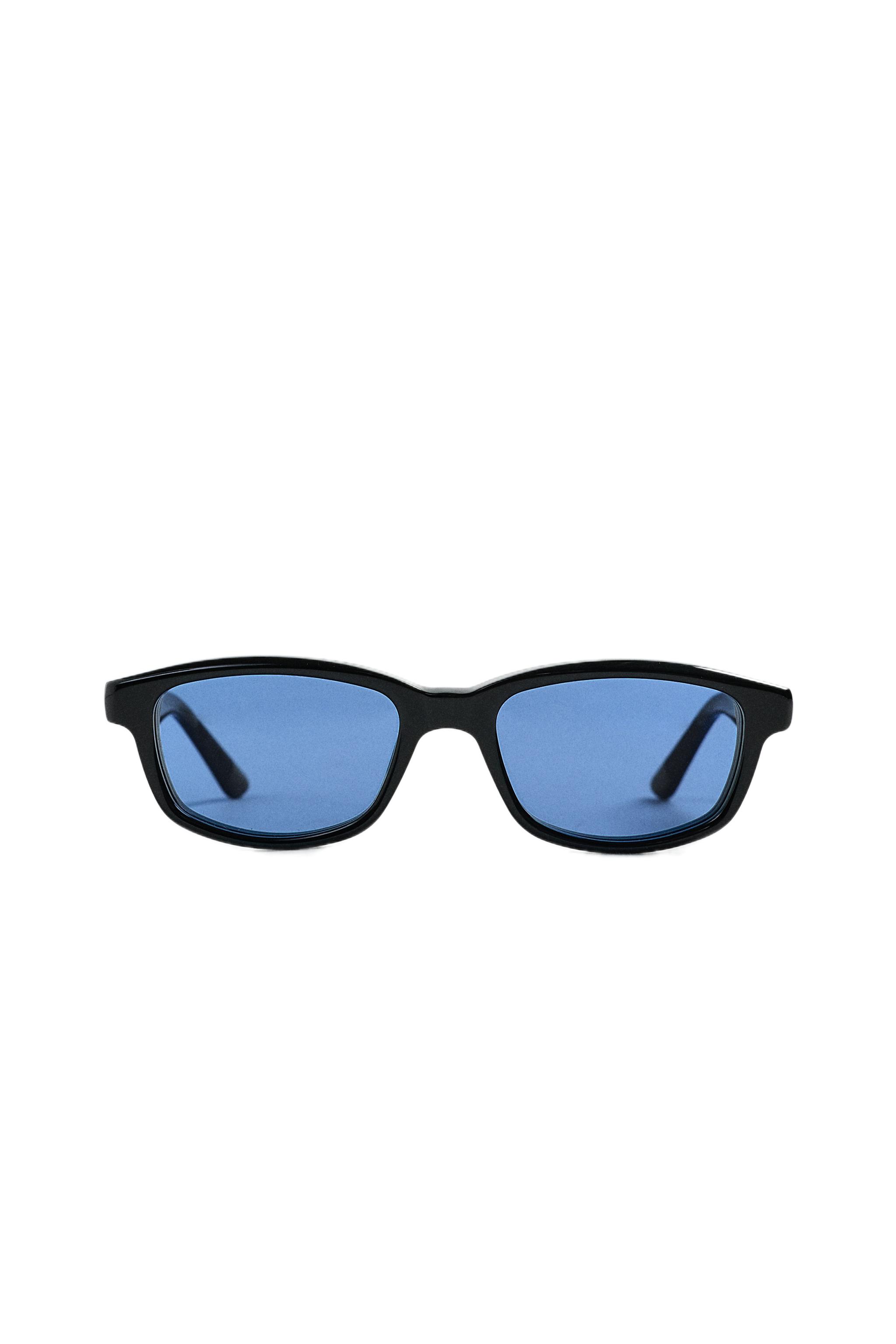 AARON LEVINE X ZARA OVAL SUNGLASSES - Black | ZARA United States