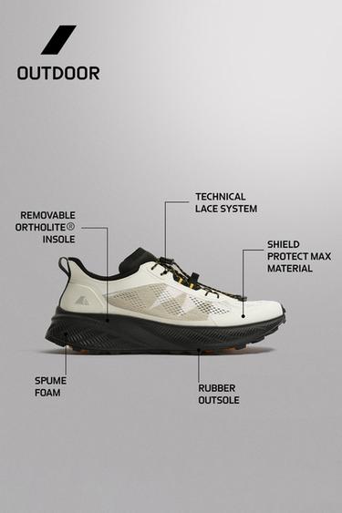 TRAIL RUNNING TRAINERS - White by Zara - Image 1