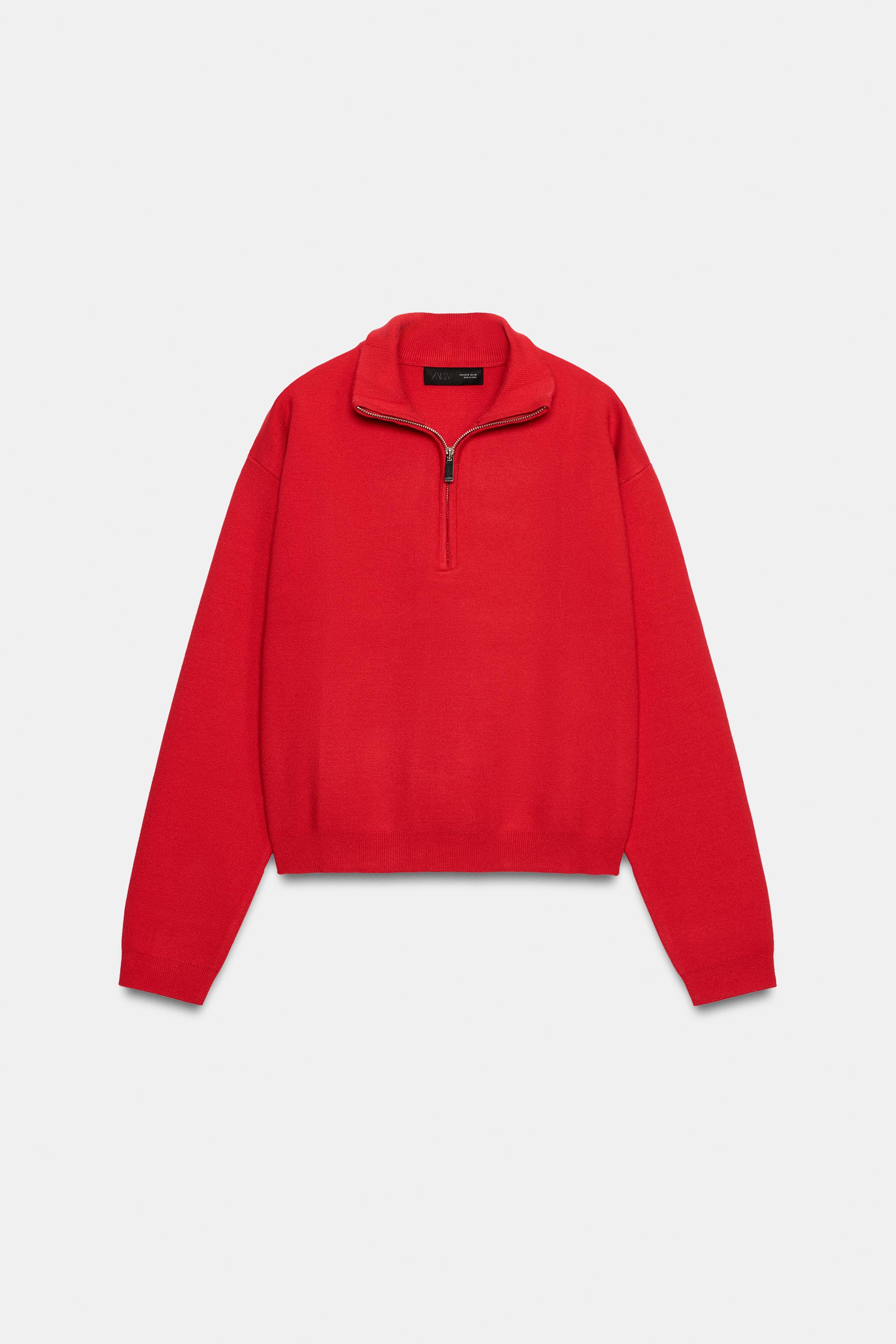 ZIP-UP KNIT SWEATER thumbnail 5