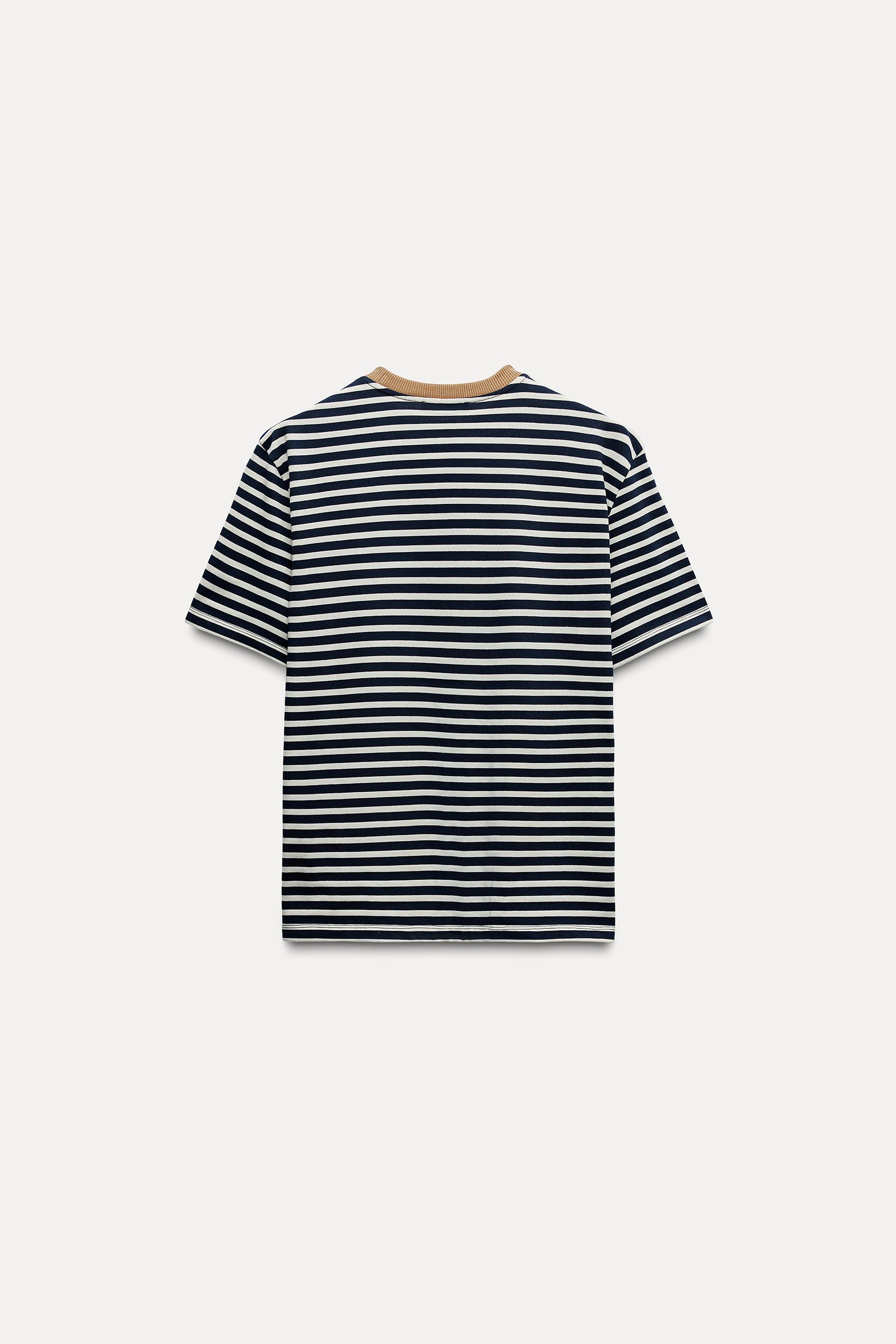 zara オファー 柄tシャツ