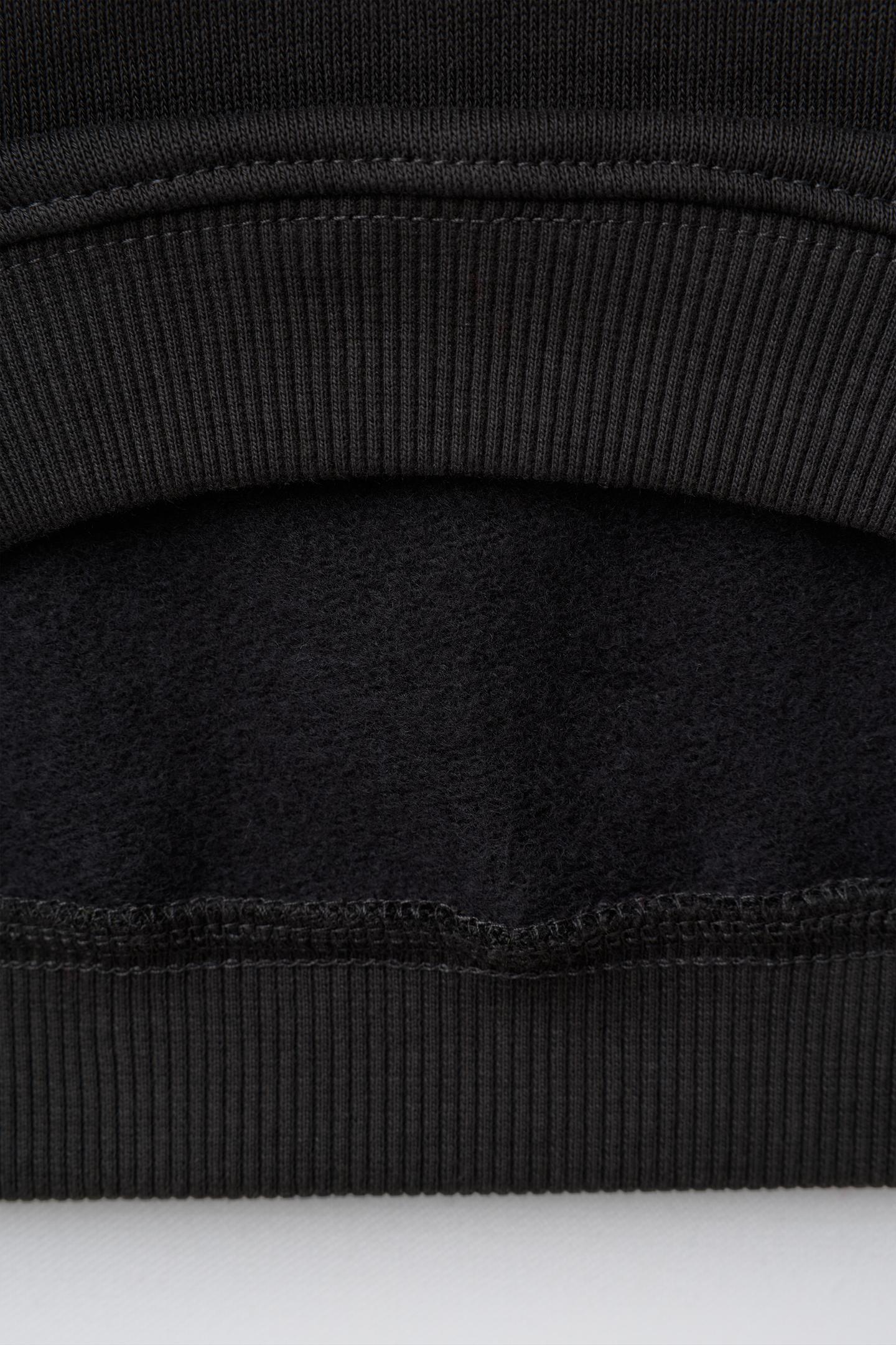 Детская толстовка Zara Bear Patch, цвет: Тёмный антрацитовый — фото 4