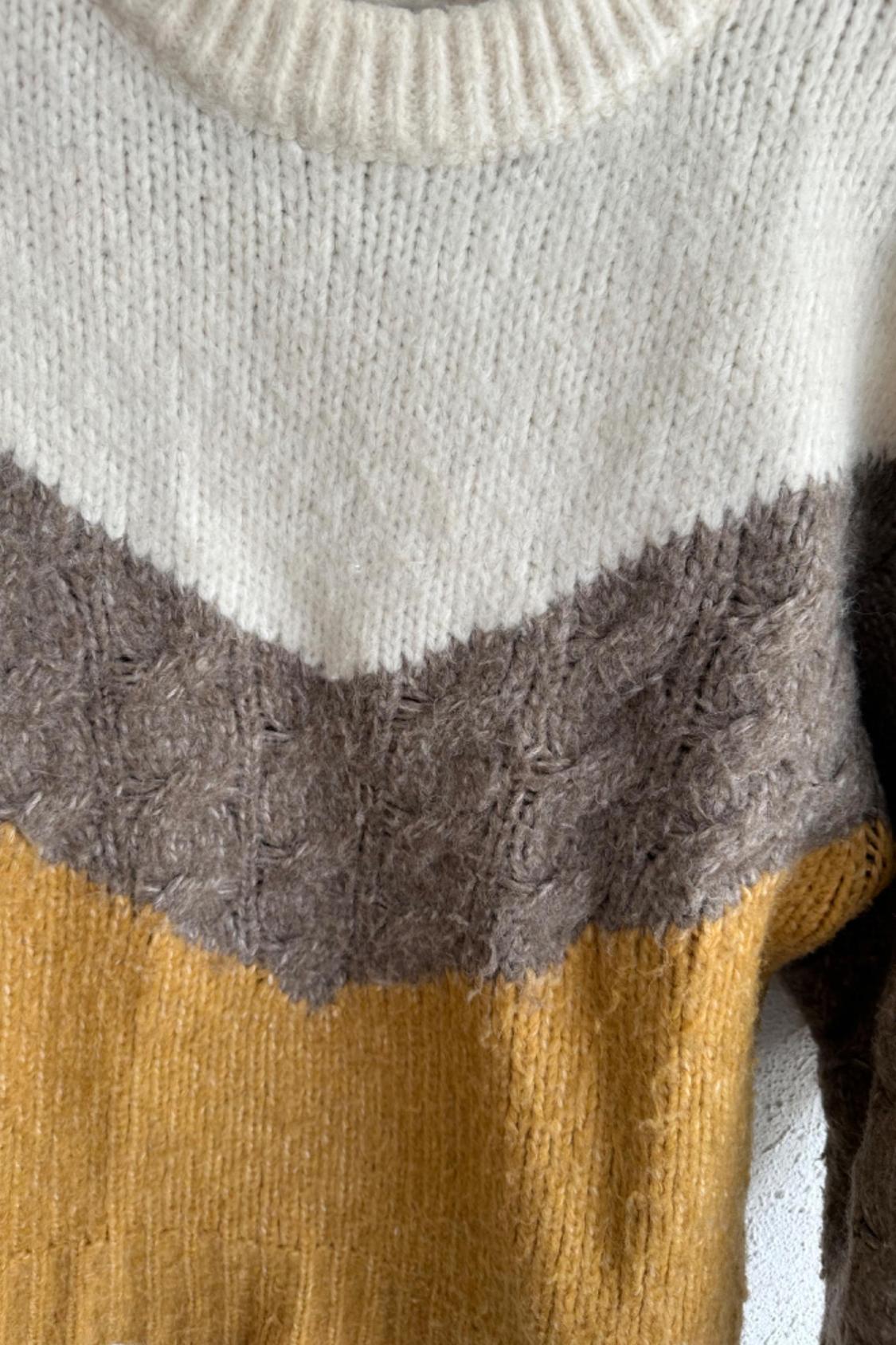 COLOUR BLOCK SWEATER - Image 2