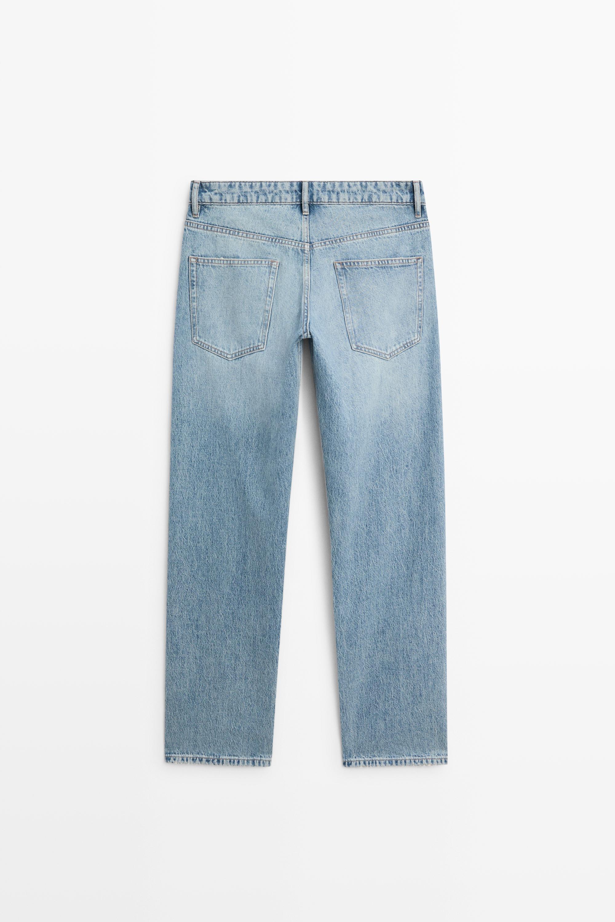 Wide-leg jeans - Light blue | ZARA Canada