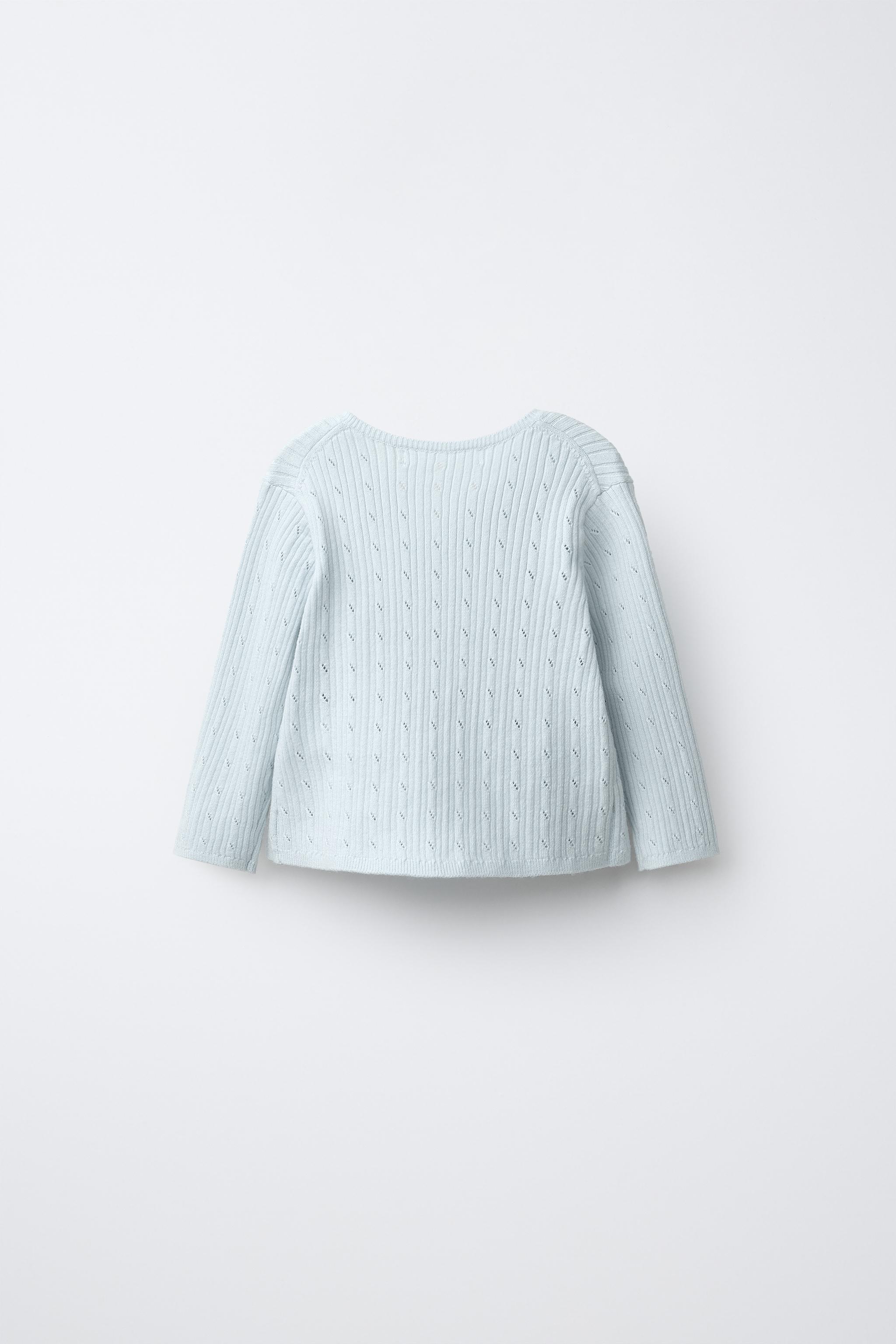 RIB OPENWORK KNIT JUMPER