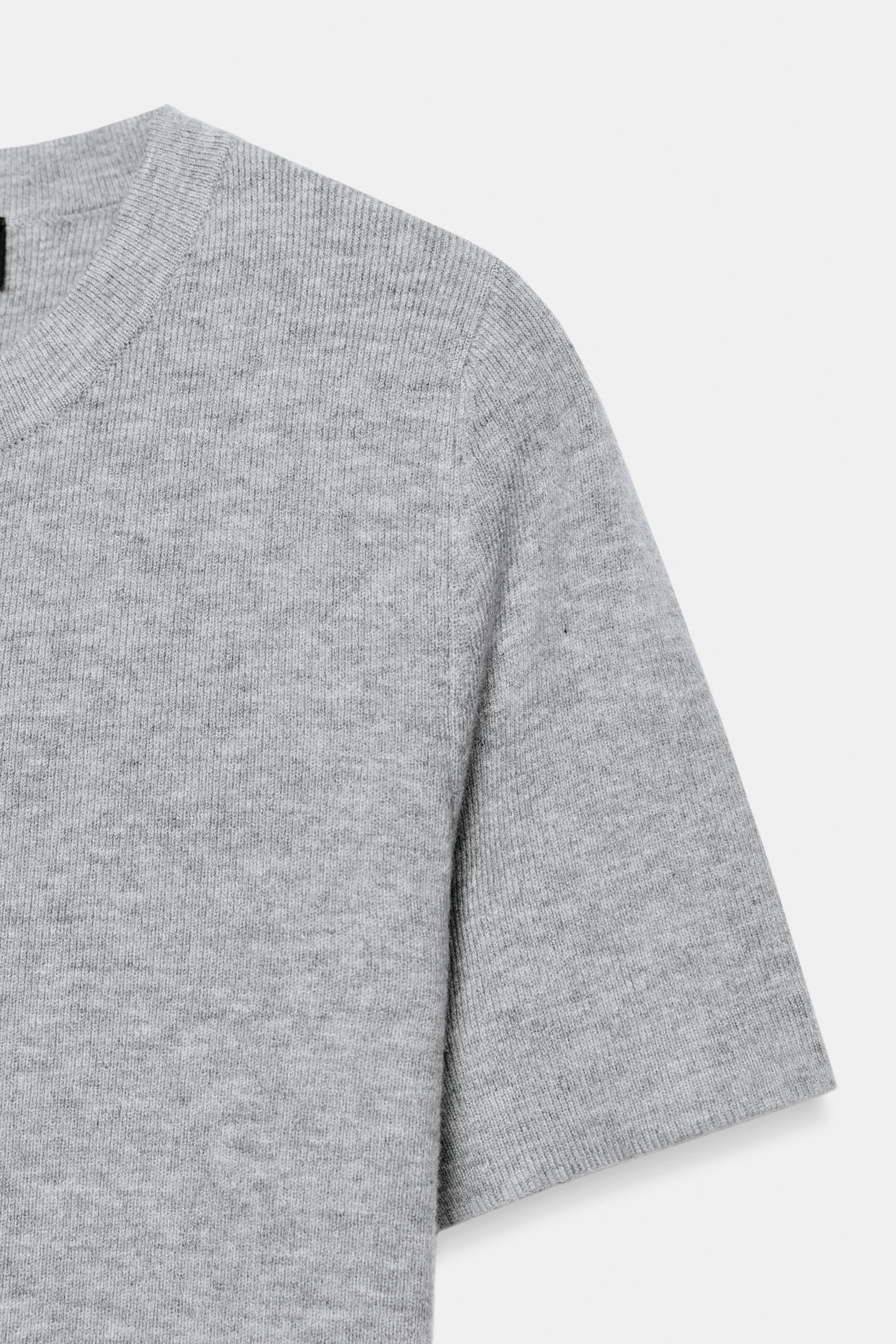 Женские свитеры Zara SOFT-TOUCH KNIT TOP — фото 8