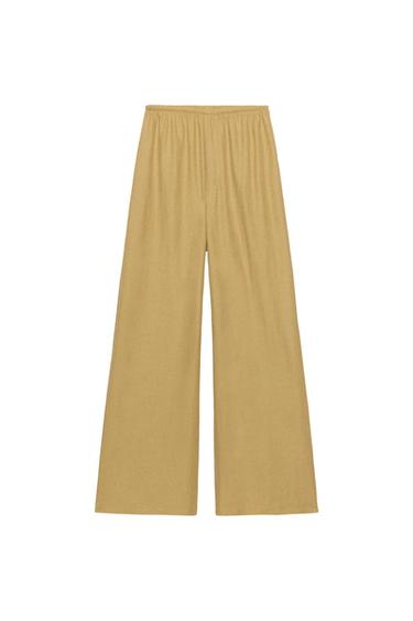 KALHOTY STRAIGHT FIT - Olej od Zara