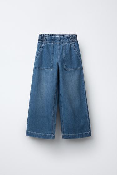 RELAXED JEANS WITH POCKETS - Blue by Zara - Image 0