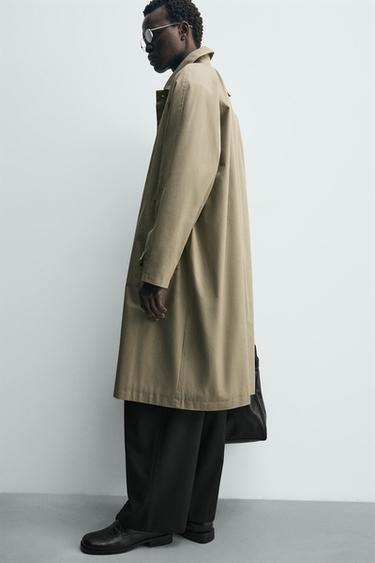 RELAXED FIT TRENCH COAT - Sand by Zara - Image 4