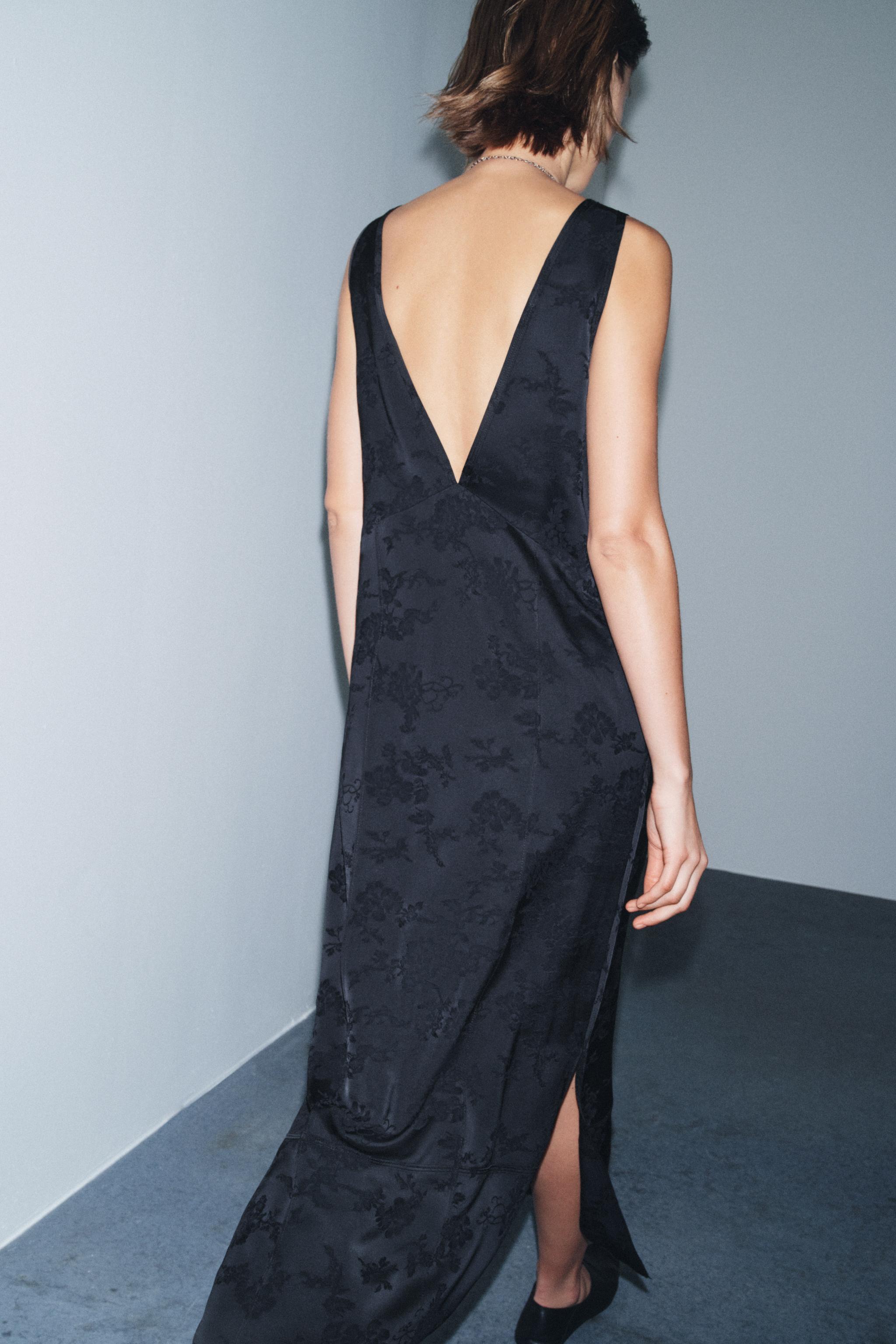 ZW COLLECTION LIMITED EDITION JACQUARD MIDI DRESS