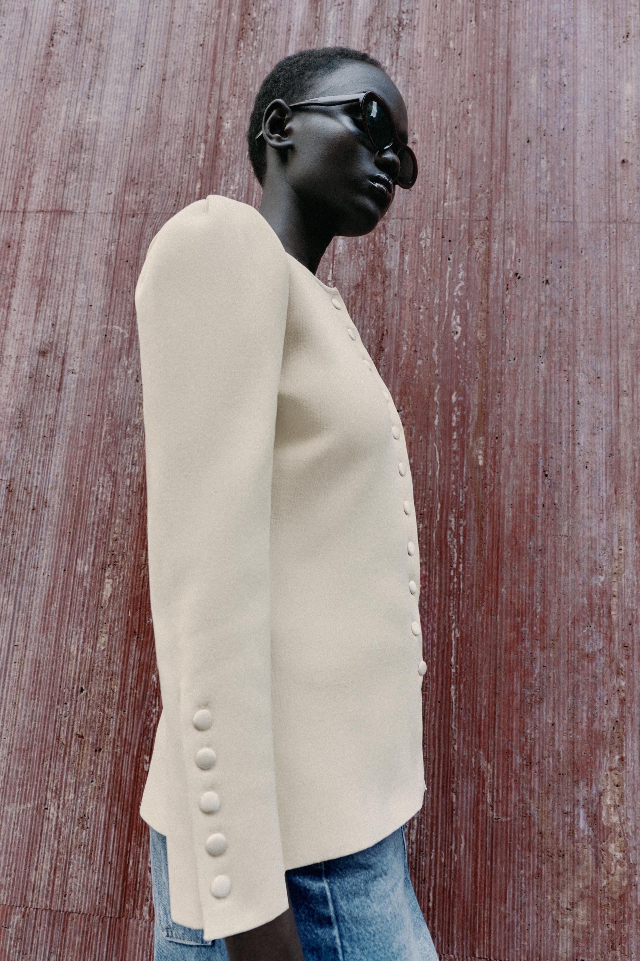 FITTED KNIT JACKET