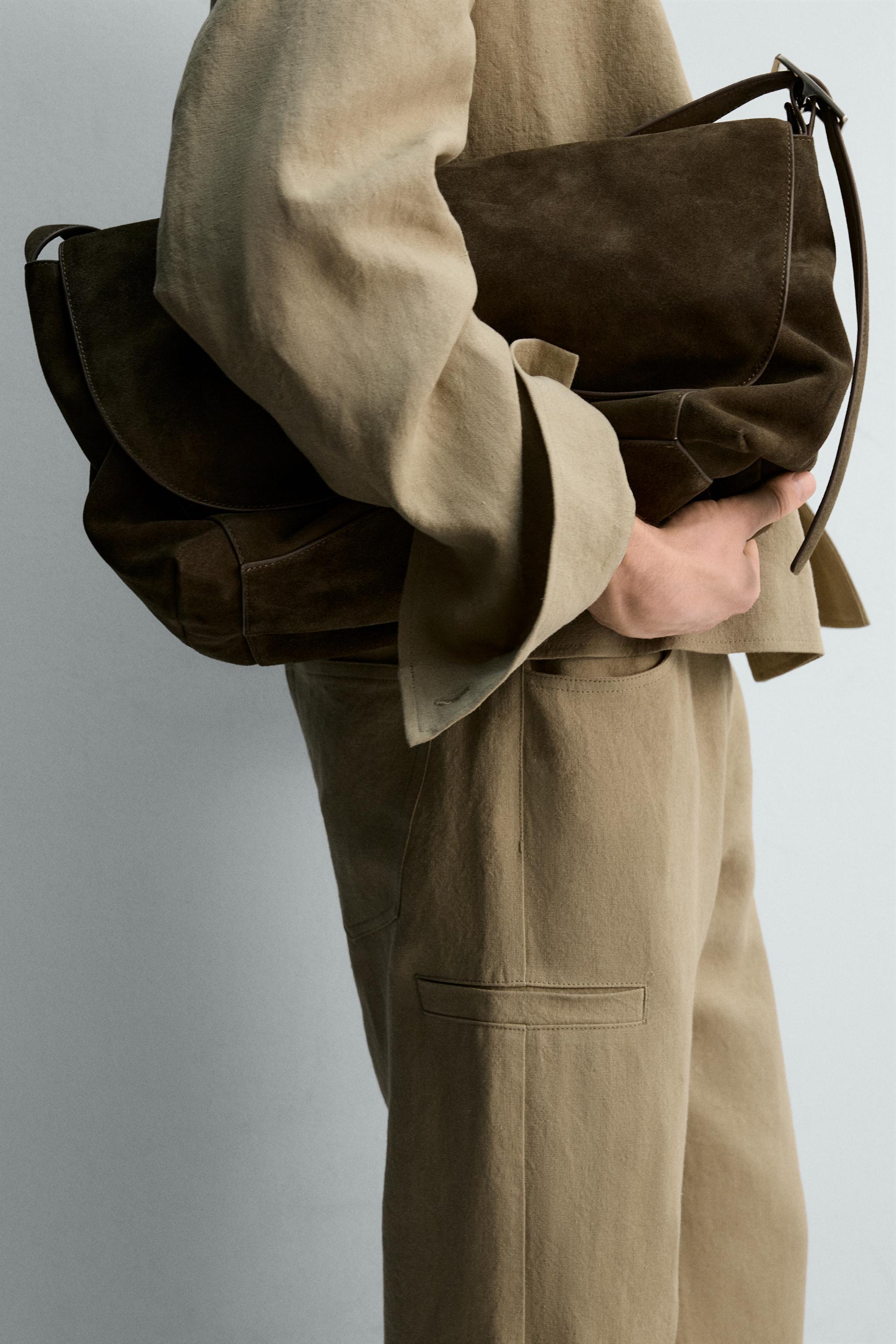100% LINEN BALLOON FIT PANTS
