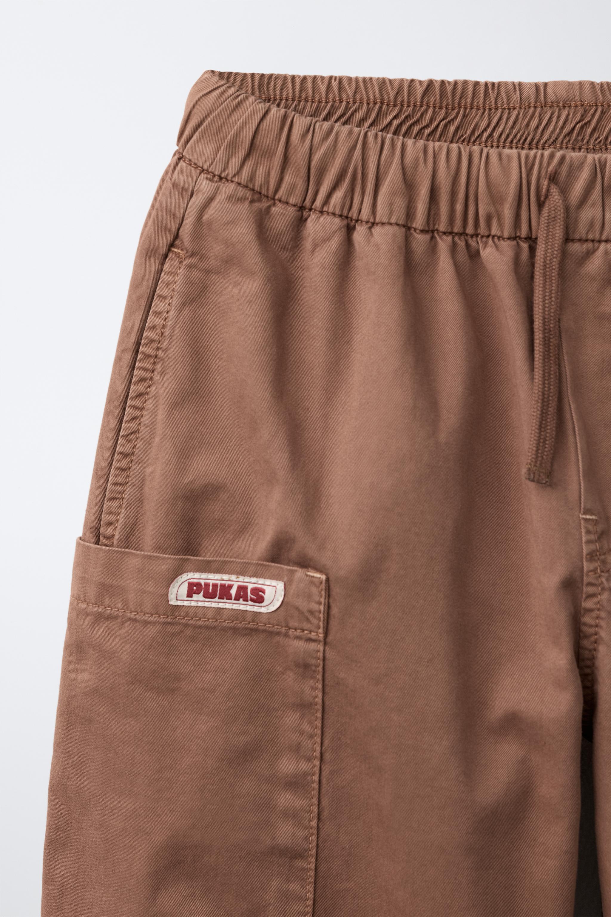 PUKAS SURF CARGO PANTS — Brick
