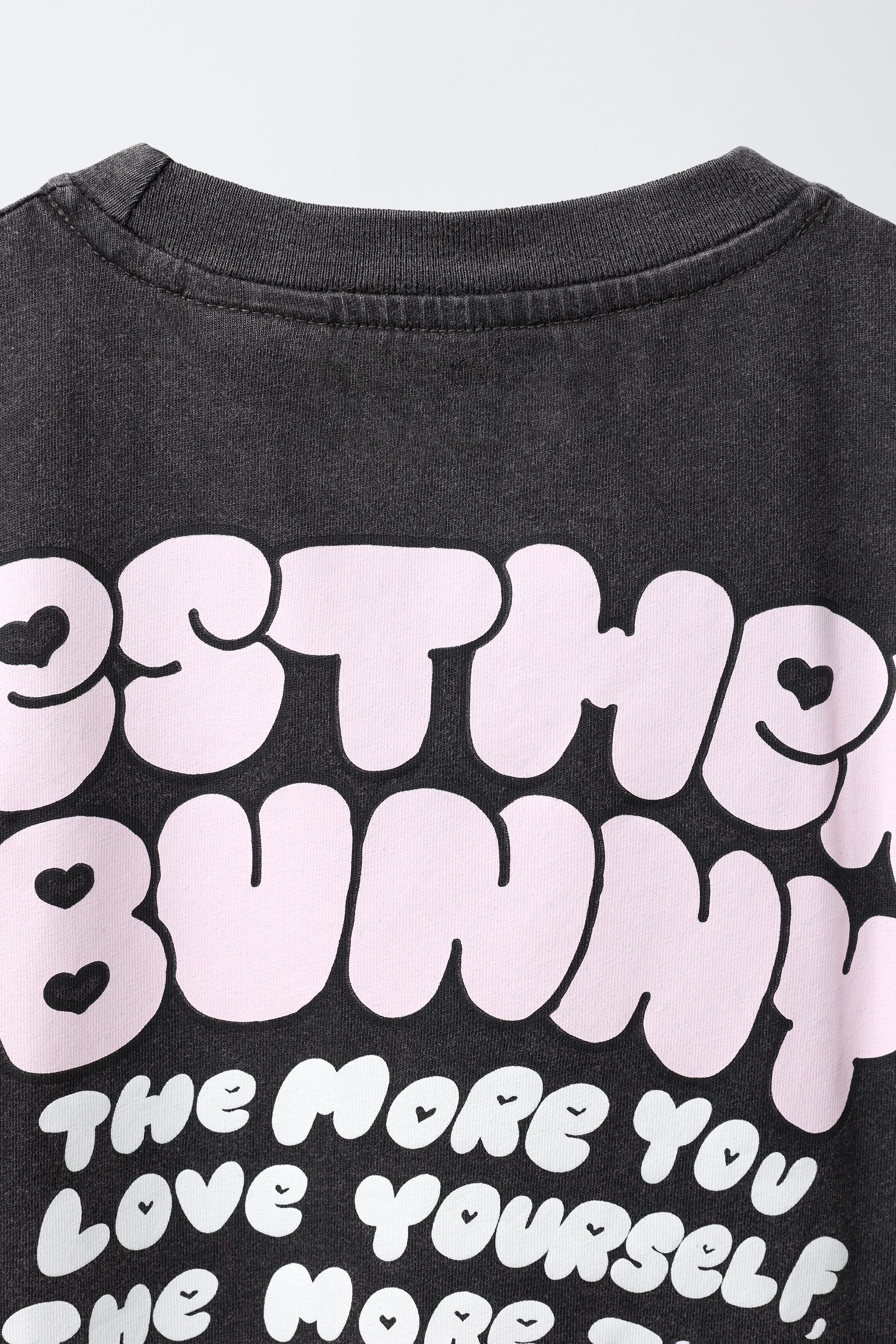 Детские футболки Zara ESTHER BUNNY © T-SHIRT — фото 4