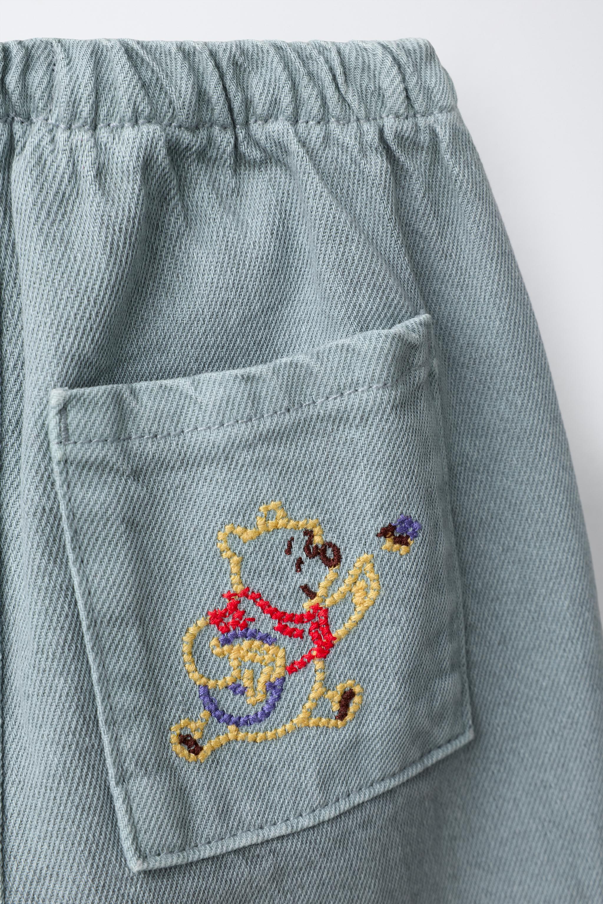 PANTALON EN SERGE WINNIE L'OURSON © DISNEY