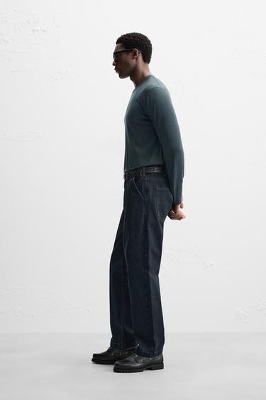 LIGHTWEIGHT 100% WOOL SWEATER - Bluish by Zara - Image 3