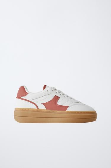 BAMBA PISO ALTO - Blanco de Zara
