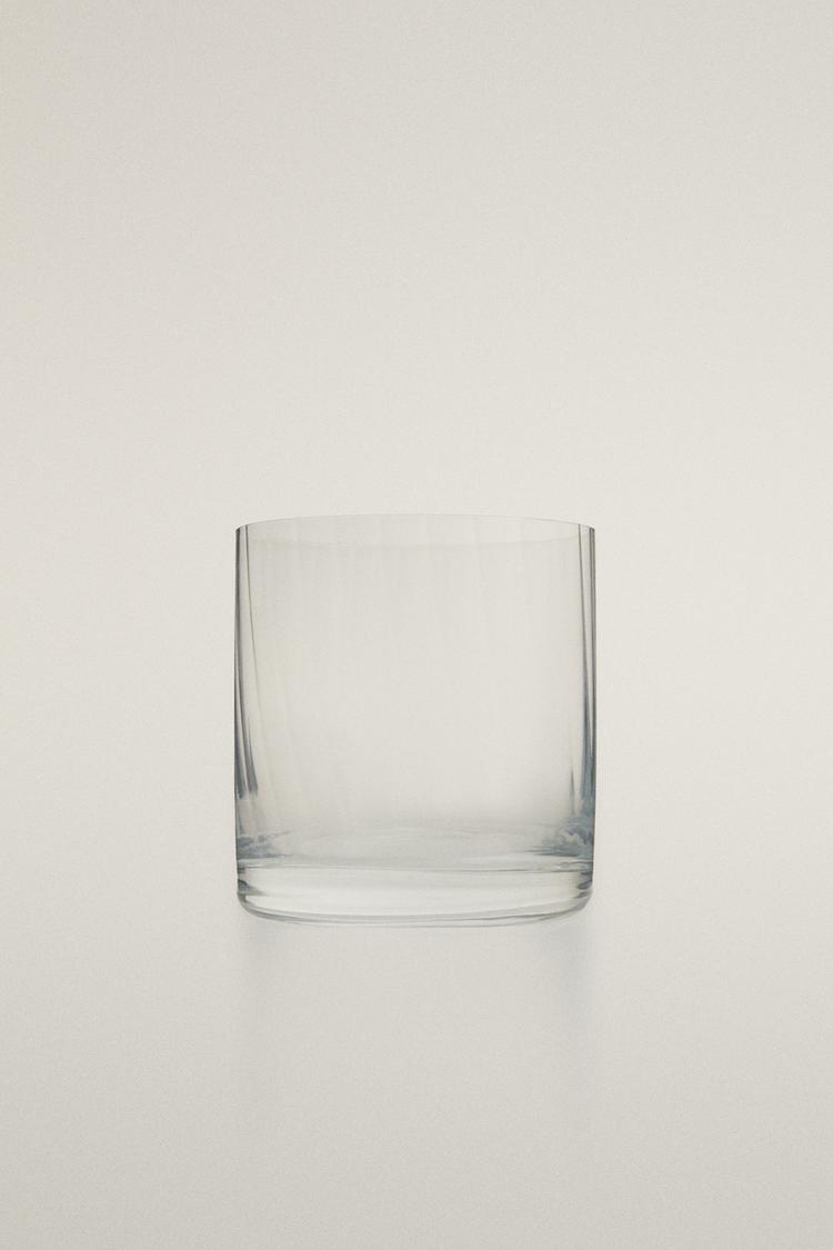 WHISKEY GLASS TUMBLER — Transparent
