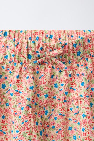 FLORAL PRINT BERMUDA SHORTS - Multicoloured by Zara - Image 2