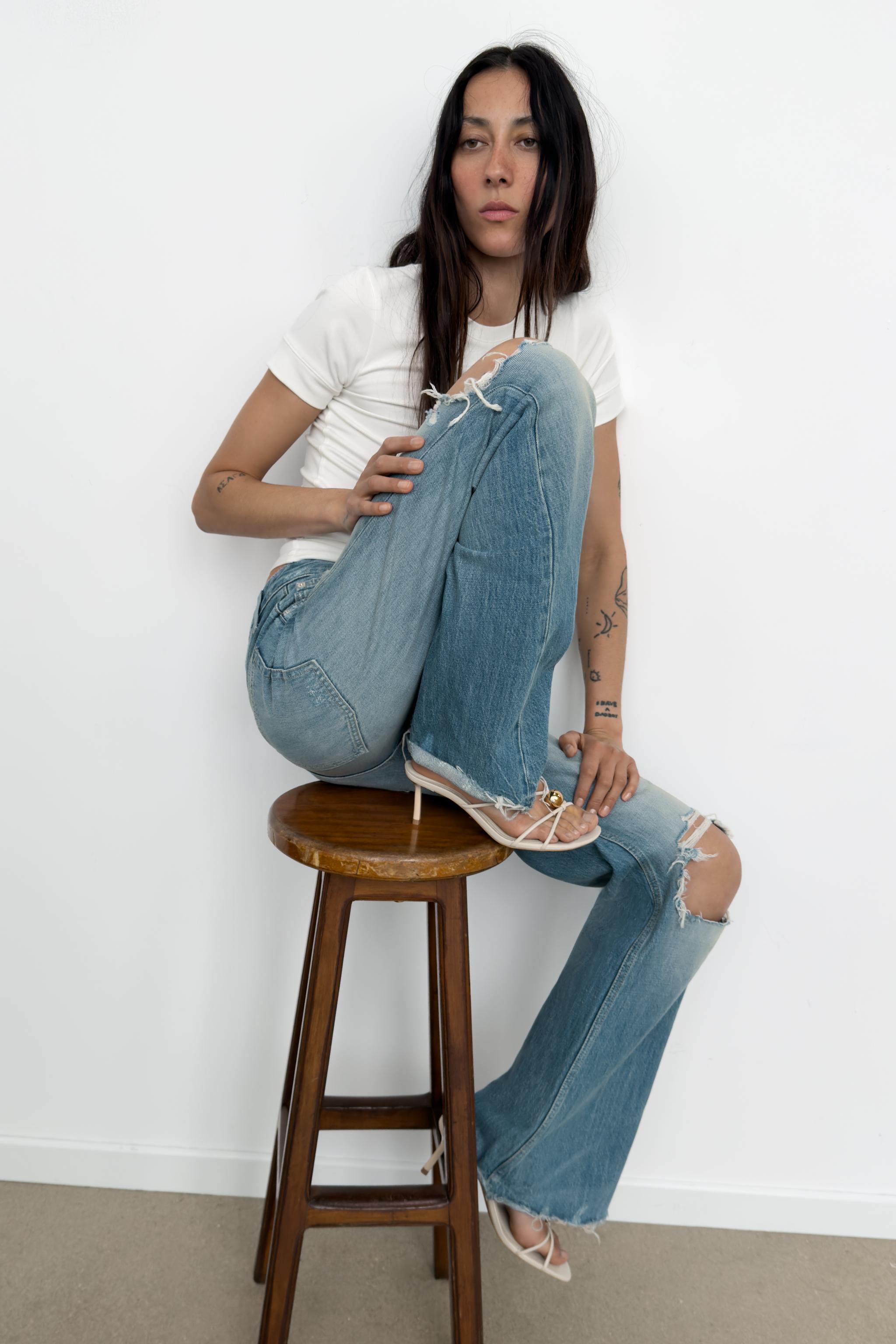 Женские сандалии Zara METALLIC APPLIQUE HEELED SANDALS