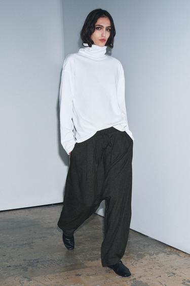 PANTALON BAGGY ZW COLLECTION ÉDITION LIMITÉE - Gris de Zara