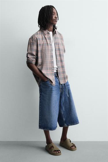 DOUBLE-STRAP RUBBERISED SANDALS - Sea green by Zara - Image 0