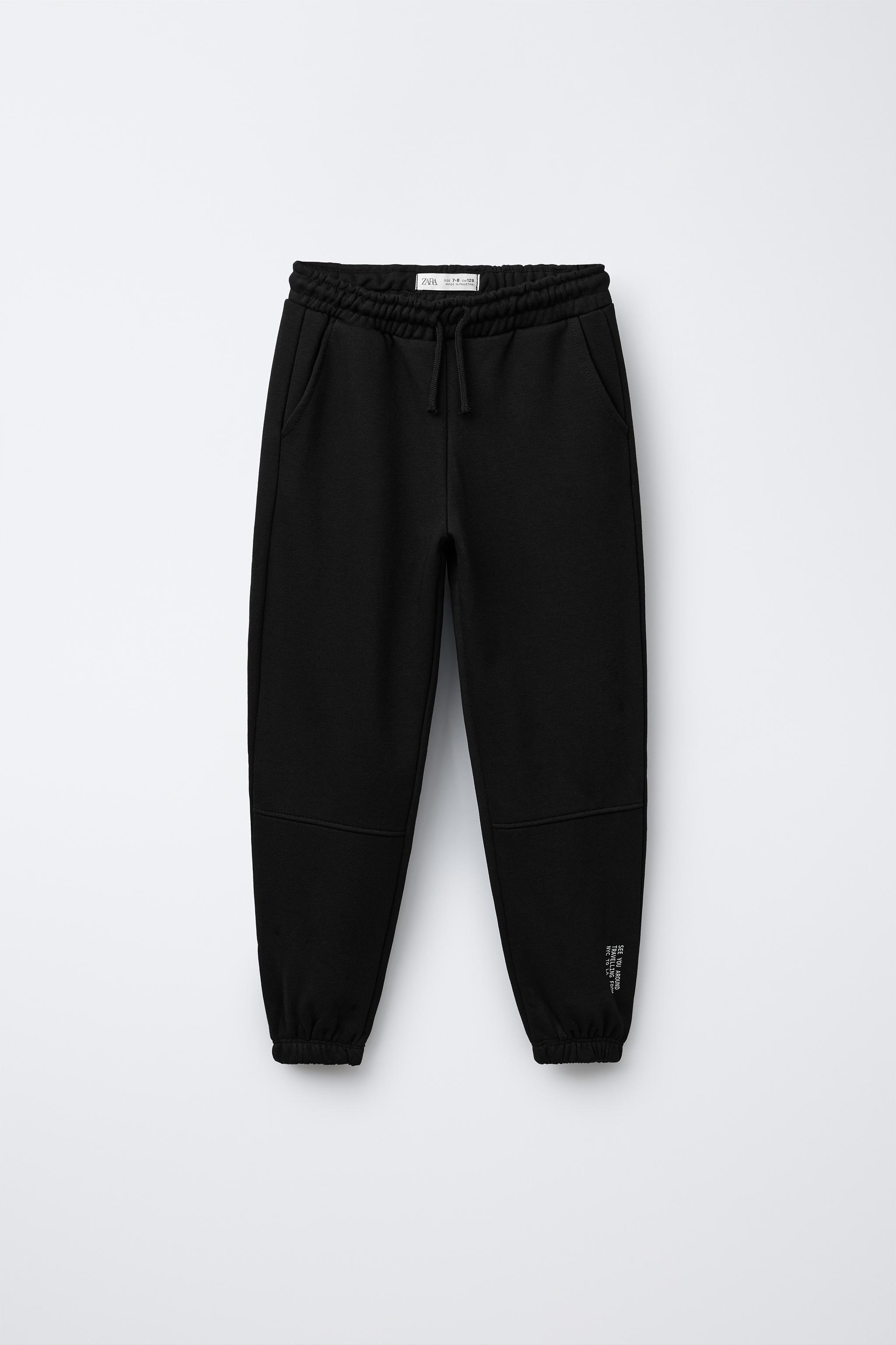 SLOGAN HOODIE AND JOGGERS SET - Blue | ZARA South Africa