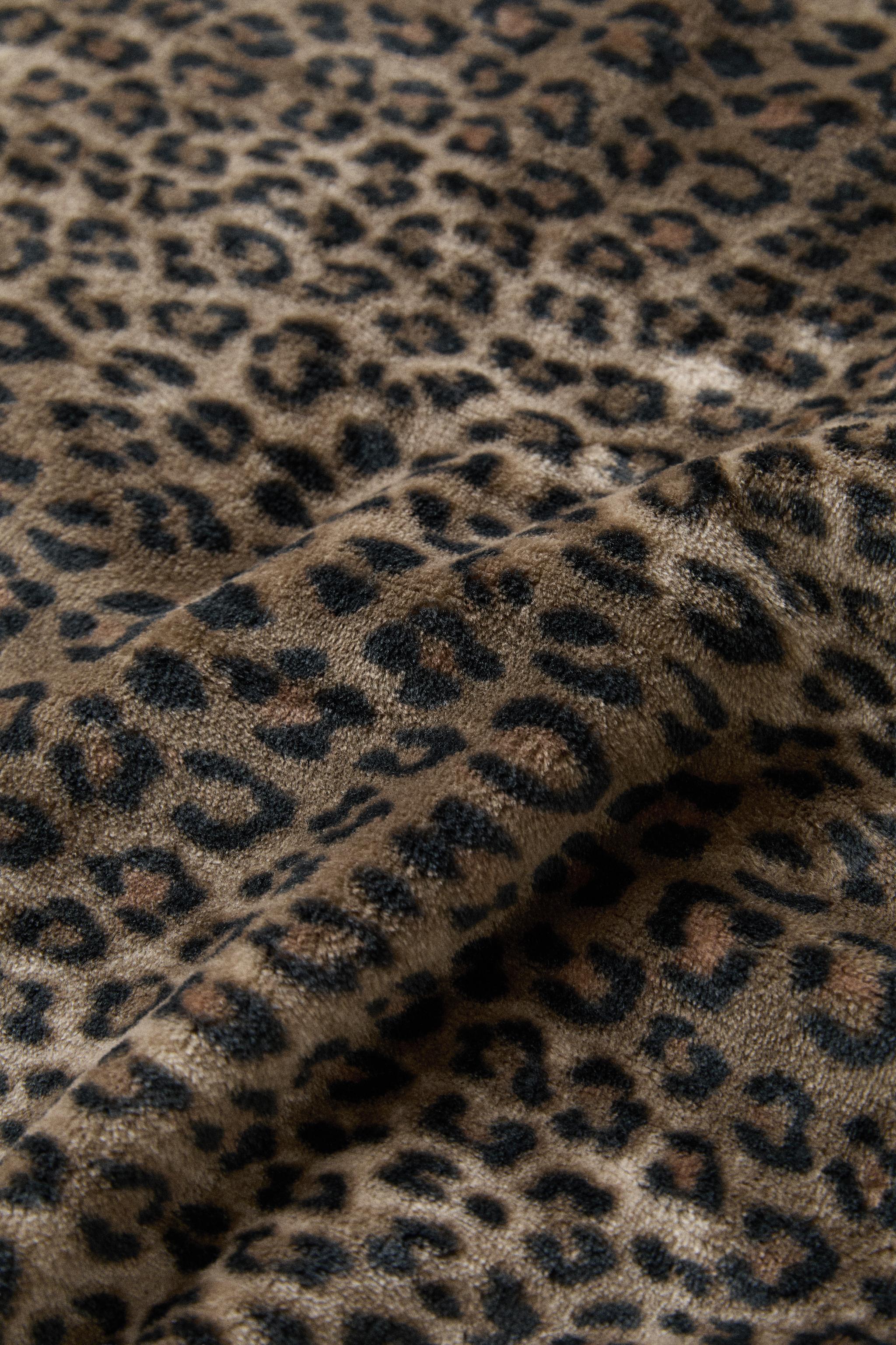 COUVERTURE POLAIRE IMPRIMÉ ANIMAL