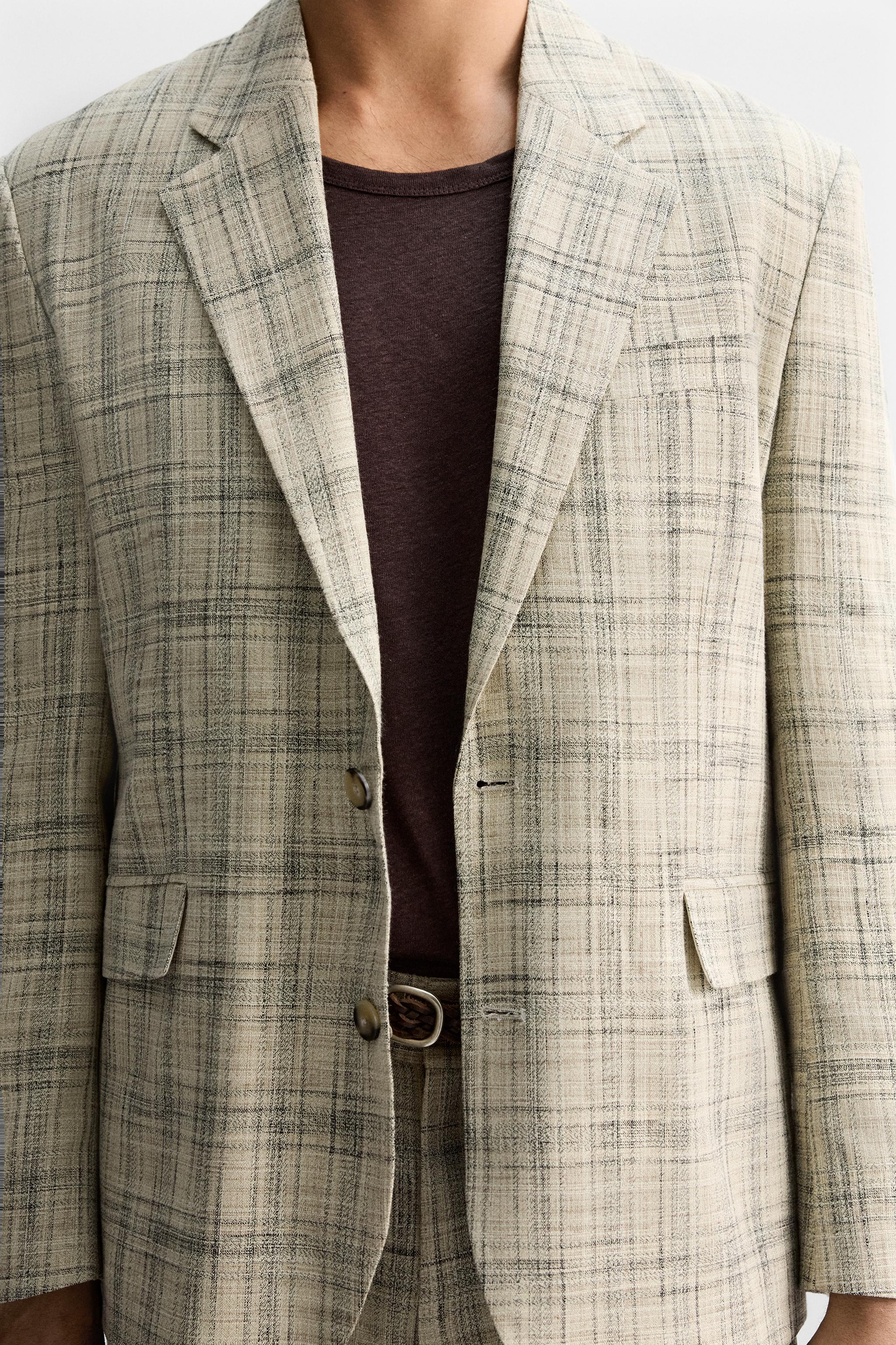 BLAZER COSTUME À CARREAUX ÉDITION LIMITÉE