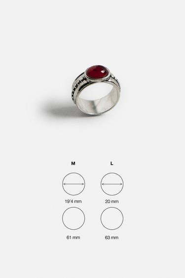 BAGUE CHEVALIÈRE CONTRASTE - Argent de Zara - Image 5