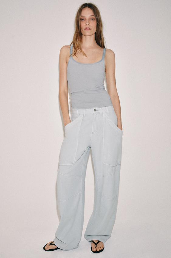 ZW COLLECTION CARGO PANTS from Zara - $99.90