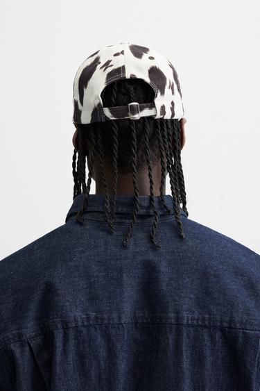 CASQUETTE À IMPRIMÉ ANIMAL - Blanc de Zara - Image 2
