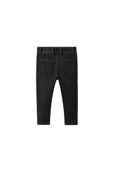DENIM LEGGINGS — Black 2